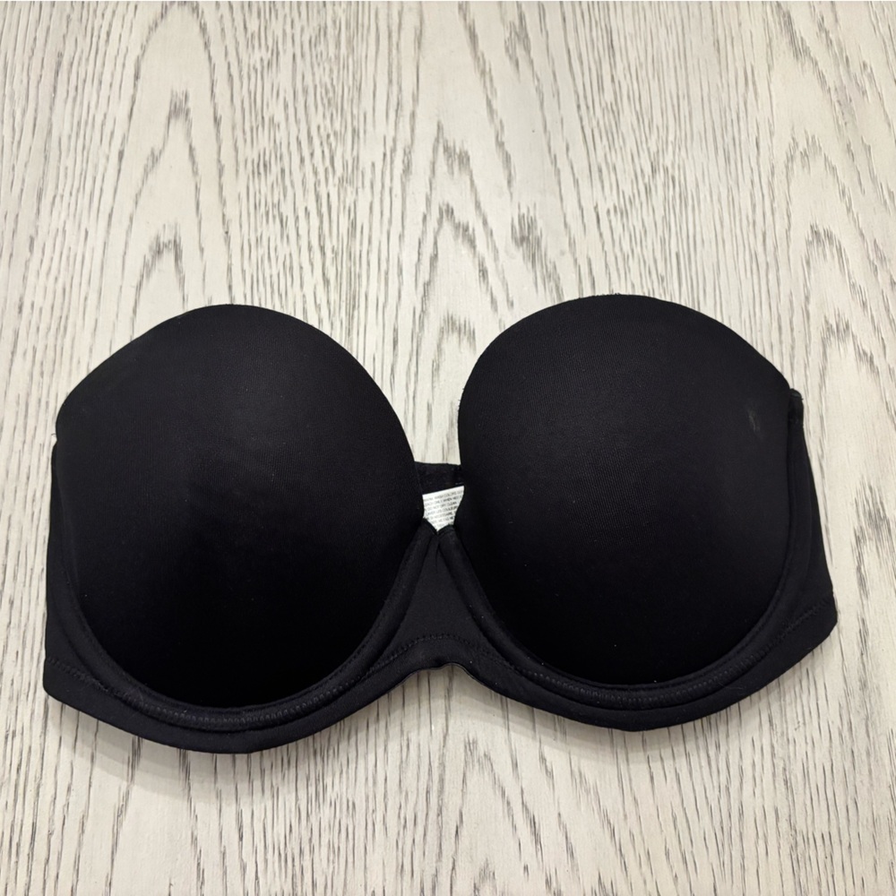 Wacoal Strapless T-Shirt Bra in Black - Picture 3 of 5